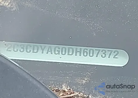 2013 Dodge Challenger Sxt из США, поврежденный, VIN 2C3CDYAG0DH607372